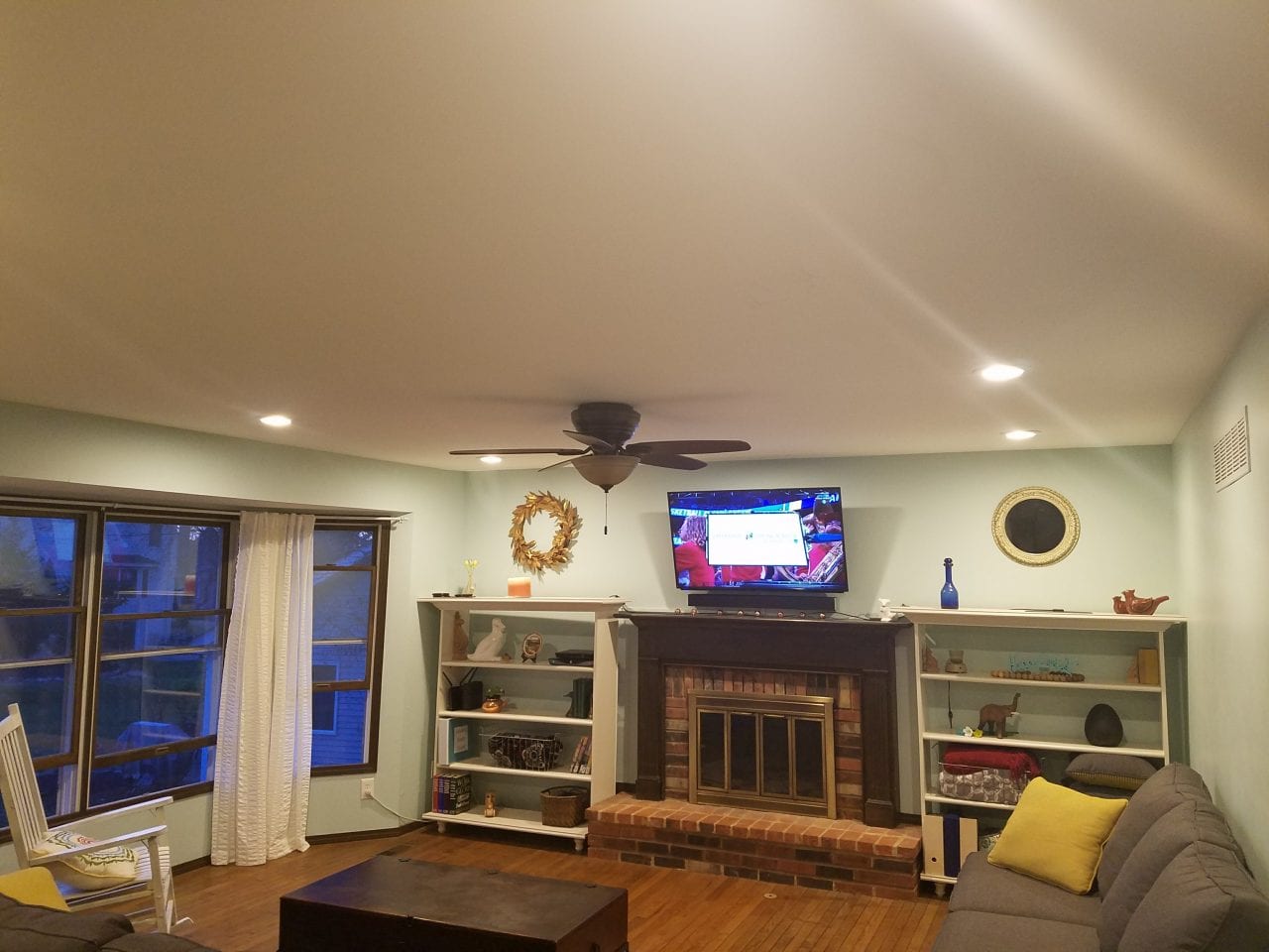 DTTW Electric portfolio project — interior lighting install